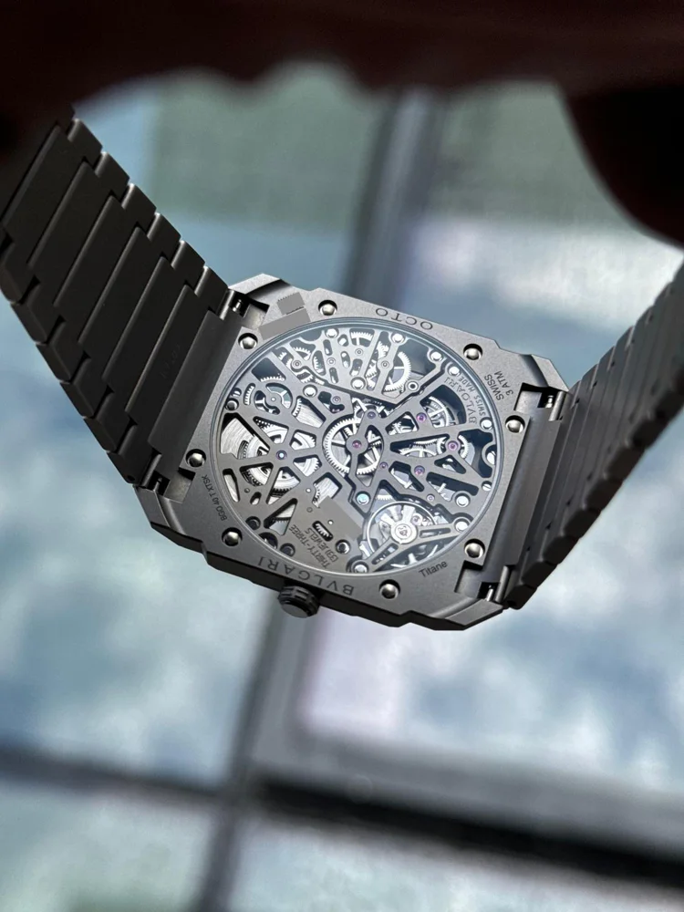 Bulgari Octo Finissimo Skeleton 8 Days papers